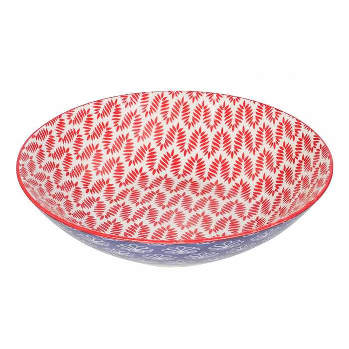 Lemon & Lime MOROCCAN DECO CERAMIC SERVING BOWL 23X6CM