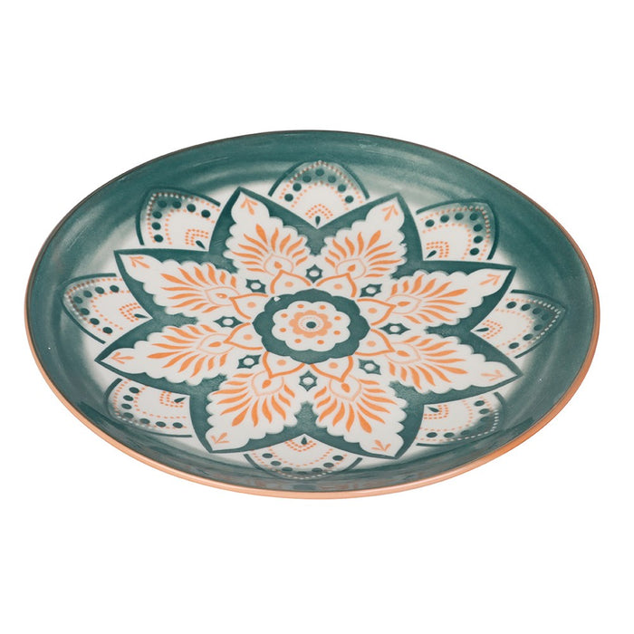 Lemon & Lime MOROCCAN DECO CERAMIC SIDE PLATE 19CM