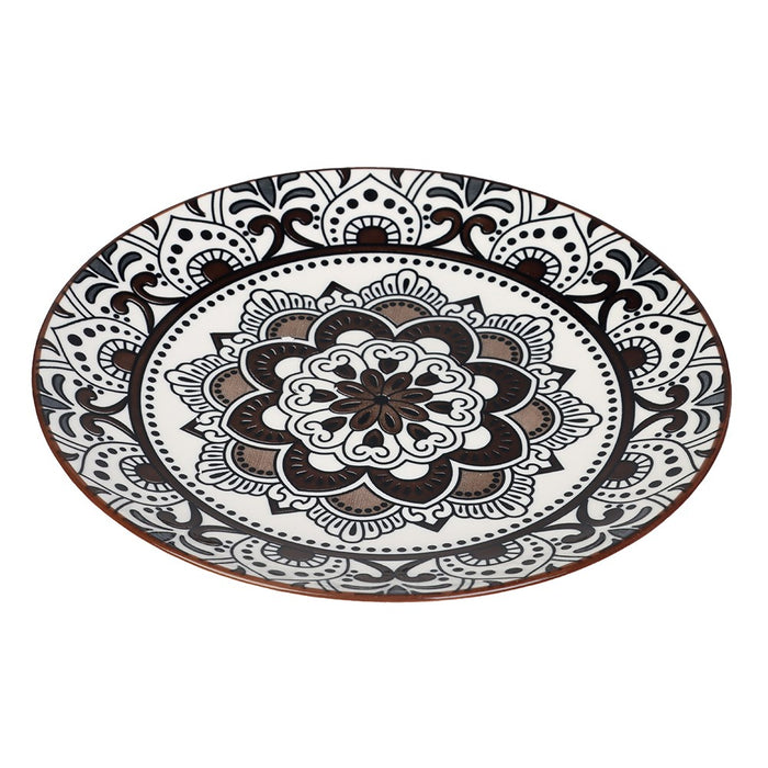 Lemon & Lime MOROCCAN DECO CERAMIC SIDE PLATE 19CM