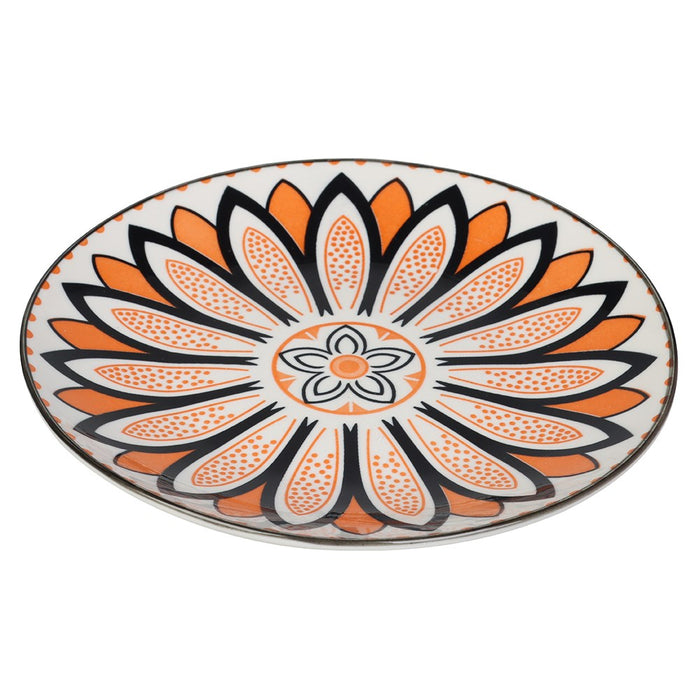 Lemon & Lime MOROCCAN DECO CERAMIC SIDE PLATE 19CM