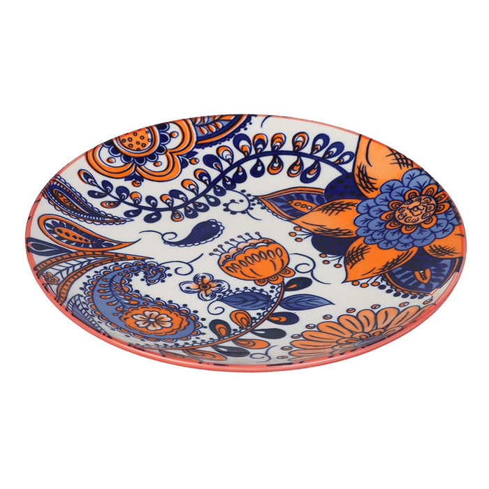 Lemon & Lime MOROCCAN DECO CERAMIC SIDE PLATE 19CM