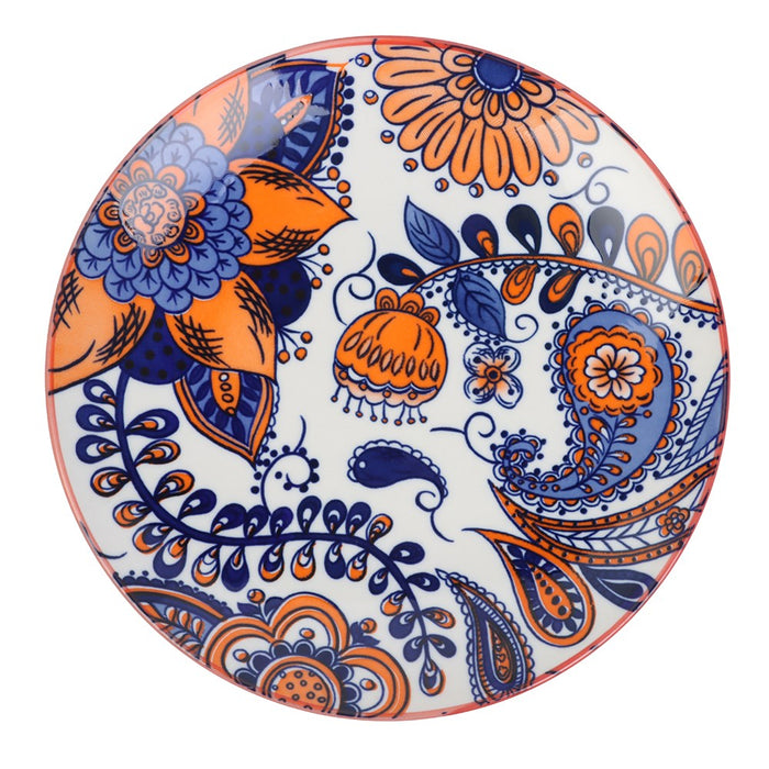 Lemon & Lime MOROCCAN DECO CERAMIC SIDE PLATE 19CM