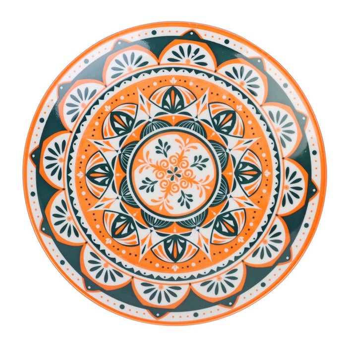 Lemon & Lime MOROCCAN DECO CERAMIC SIDE PLATE 19CM