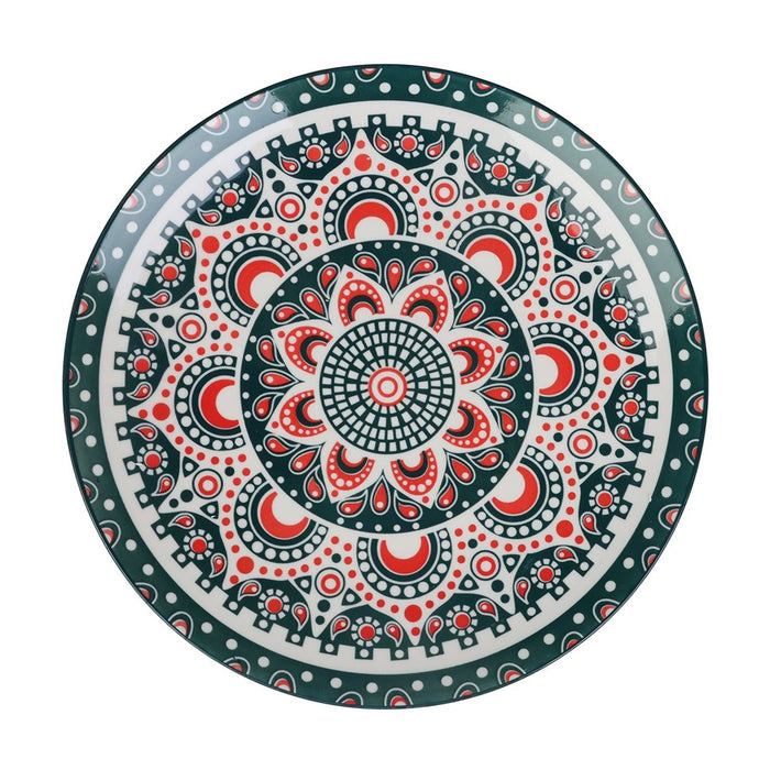Lemon & Lime MOROCCAN DECO CERAMIC DINNER PLATE 26.5CM