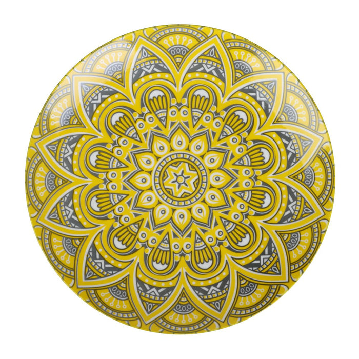 Lemon & Lime MOROCCAN DECO CERAMIC DINNER PLATE 26.5CM