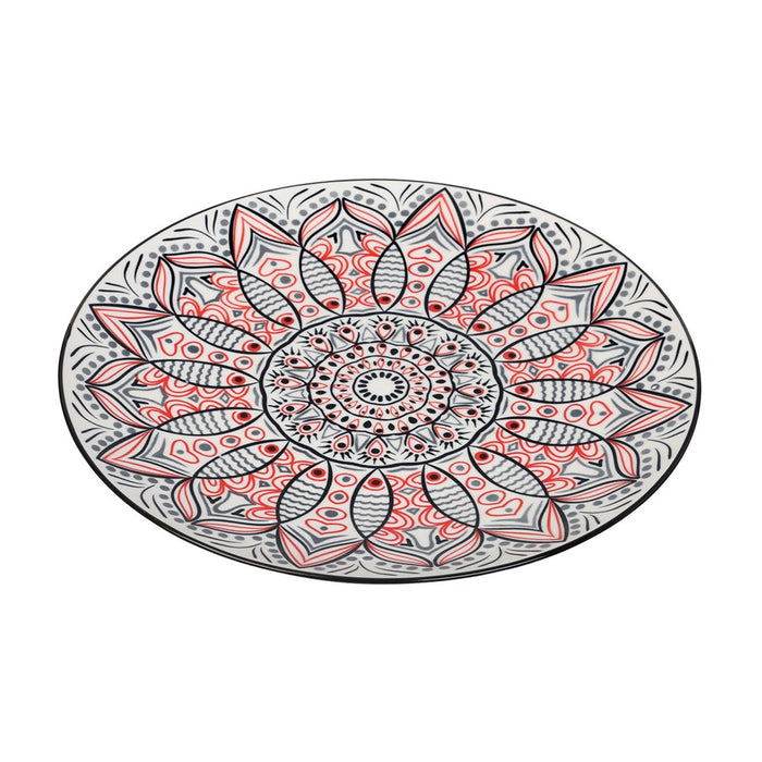 Lemon & Lime MOROCCAN DECO CERAMIC DINNER PLATE 26.5CM