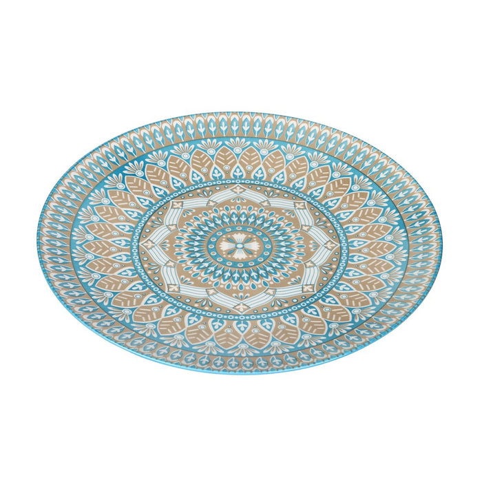 Lemon & Lime MOROCCAN DECO CERAMIC DINNER PLATE 26.5CM