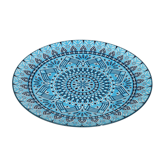 Lemon & Lime MOROCCAN DECO CERAMIC DINNER PLATE 26.5CM