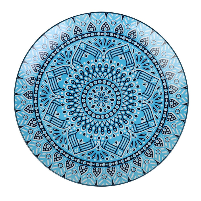 Lemon & Lime MOROCCAN DECO CERAMIC DINNER PLATE 26.5CM