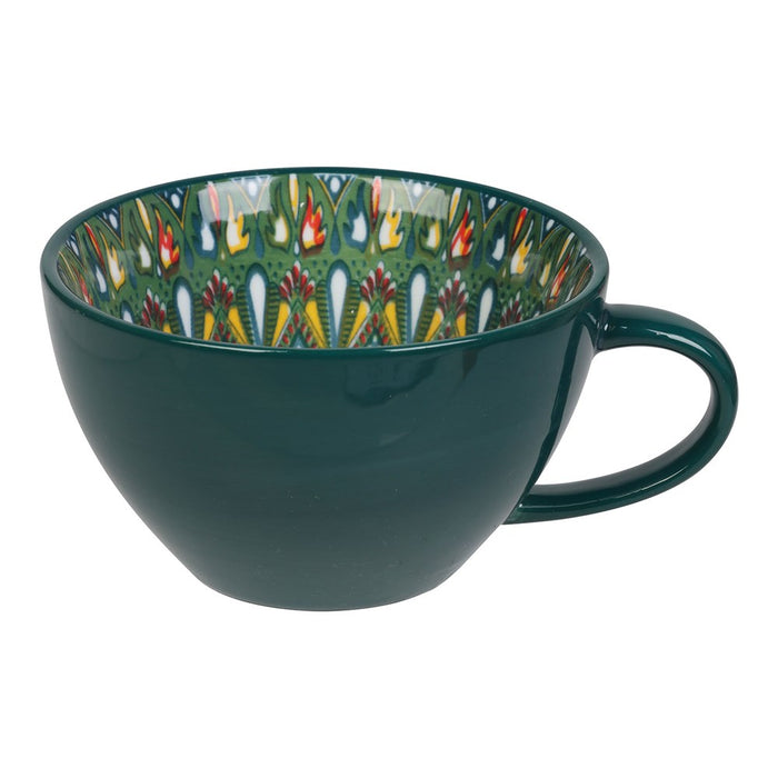 Lemon & Lime MOROCCAN DECO CERAMIC SOUP CUP 15X12.5X7CM