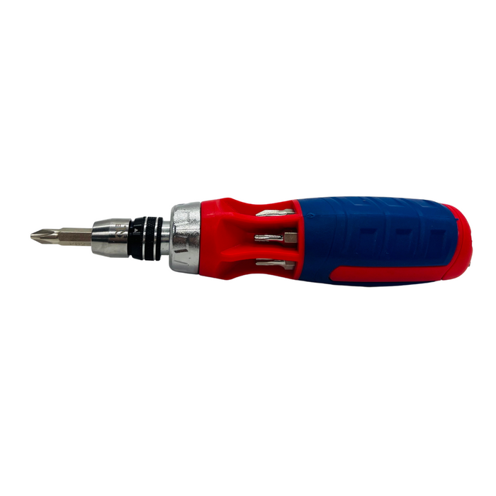 WORKPRO 12-in-1 Quick-load racheting  screwdriver set