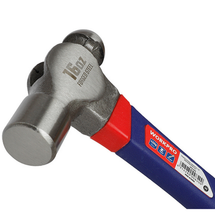 Workpro Ball Pein Hammer With Fiberglass Handle