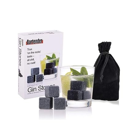 GIN STONES SET 6 W/BAG