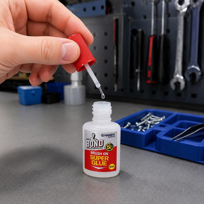 Glue Super Glue Brush On 5ml (Dries Clear)