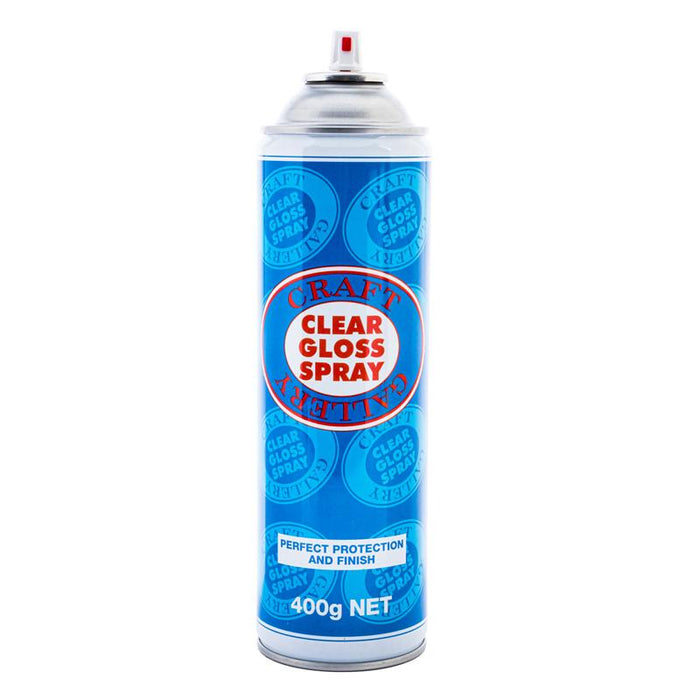 Gloss Spray Clear 400g (Enamel)