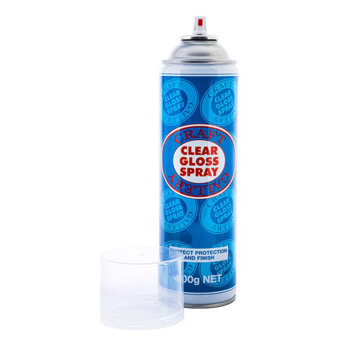 Gloss Spray Clear 400g (Enamel)