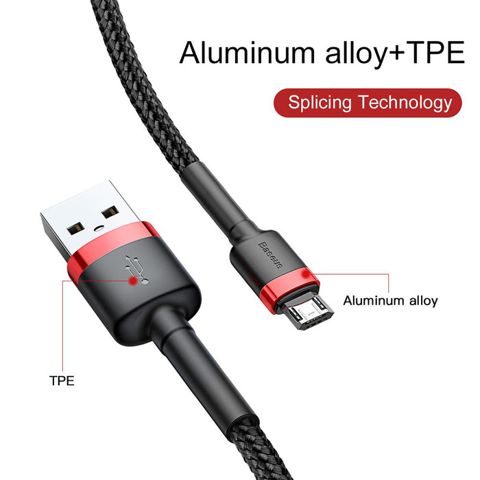 Baseus Cafule Double Side Insertion Micro USB Charging Cable 1.5A 2M