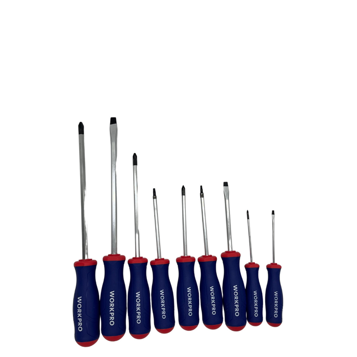 WORKPRO 9PC Screwdriver set