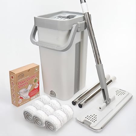 Flat Mop & Bucket Set