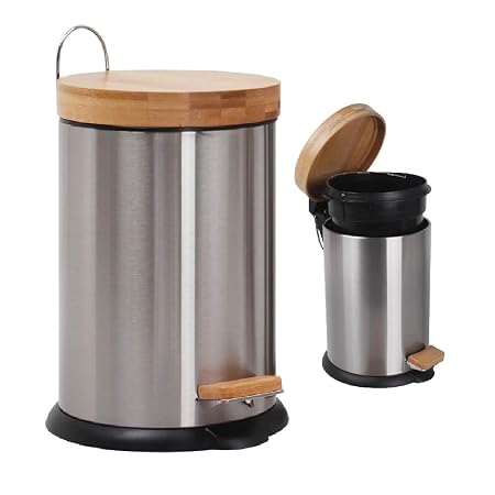 Eco Basics Rubbish Bin 3L - Stainless Steel