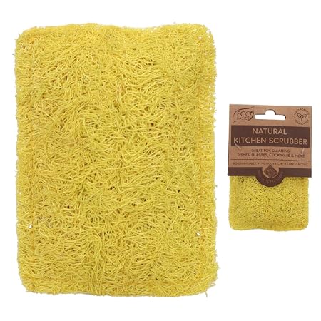 Eco Basics Natural Kitchen Scrubber Lemon
