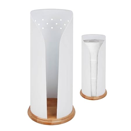 Eco Basics Toilet Roll Holder - White