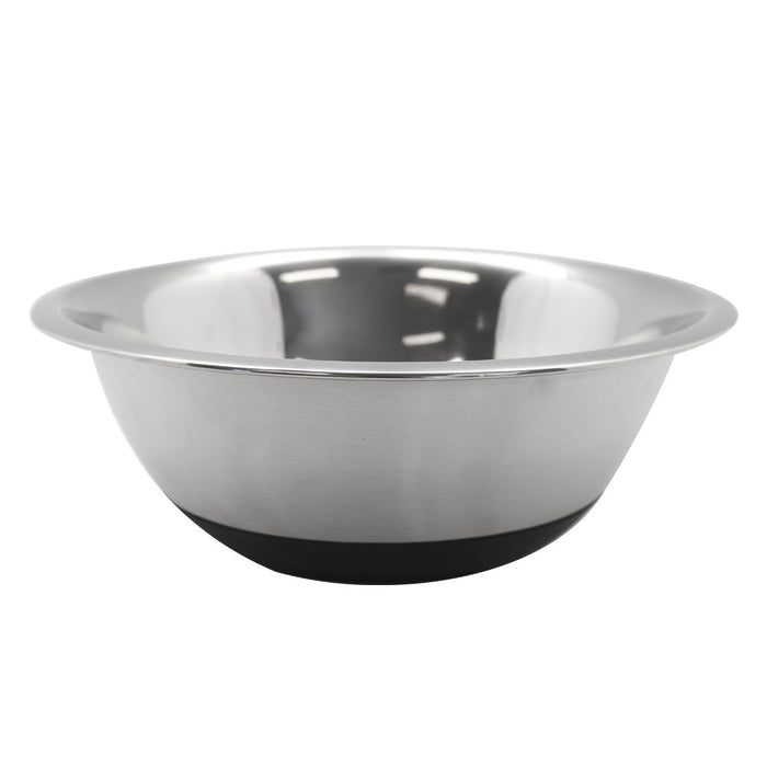 Lemon & Lime STAINLESS STEEL MIXING BOWL SILICONE BASE 24CM