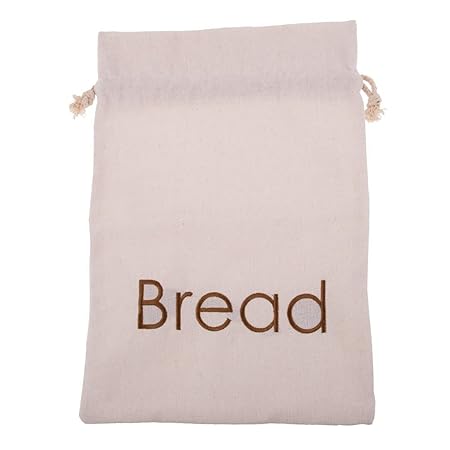 BREAD BAG EMBROIDERED 27.5 X 39CM