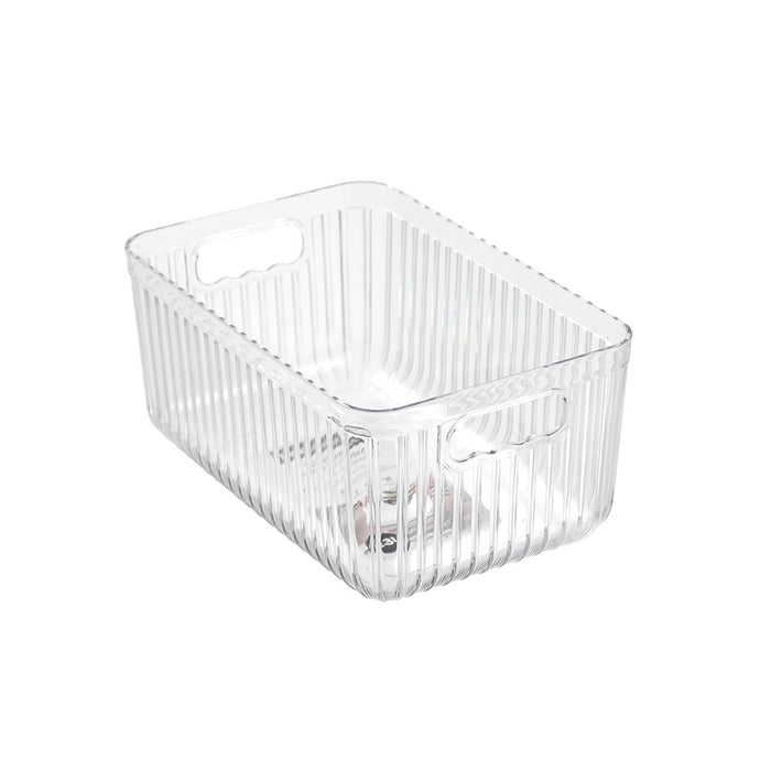 Boxsweden Crystal Ribbed Container 4.3L 26X17X12Cm