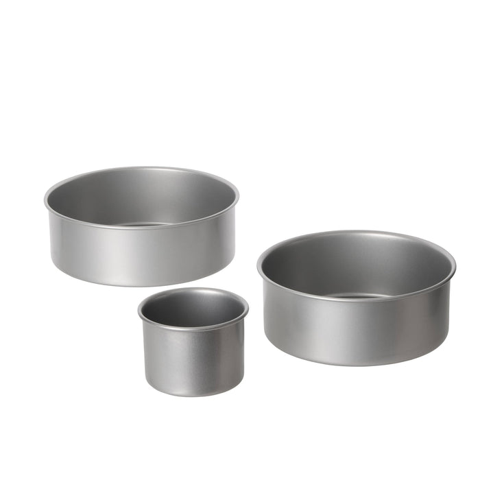 Davis & Waddell Non-Stick Round Cake Pan Cream