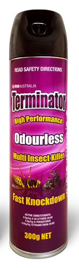 Dy-Mark Terminator Multi Insect Killer Odourless Aero 250g and 300g