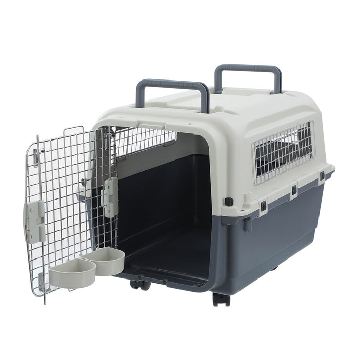 Paws & Claws PET CARRIER PRO+ MED W/WHEELS 67.5X51X53CM
