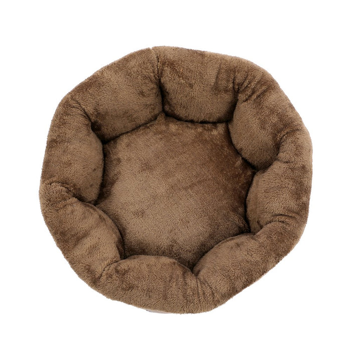 Paws & Claws LUX SNUGGLER BED MOCHA 48X48X20CM