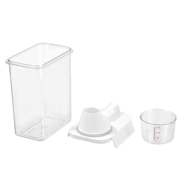 Lemon & Lime CRYSTAL KEEP FRESH DISPENSING CONTAINER 1.8L WITH MEASURING CUP