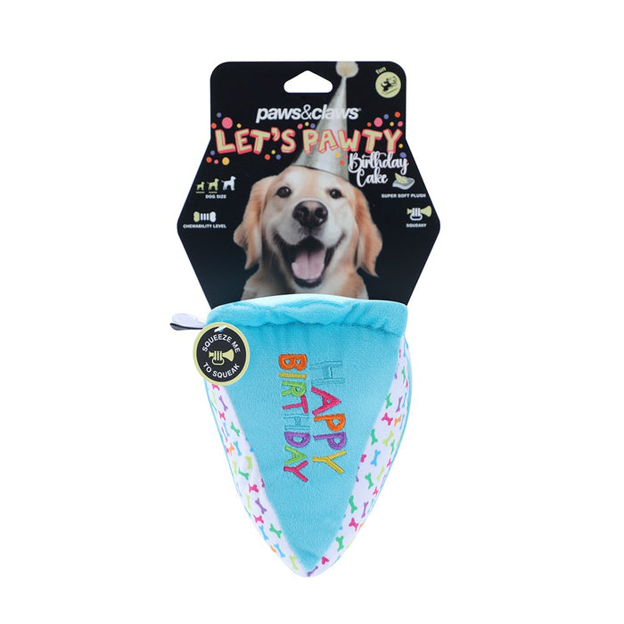 Paws & Claws BIRTHDAY PLUSH 20-35X12X8CM