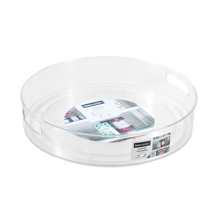 Boxsweden Boxsweden Crystal Turntable Lge 38X38X8Cm