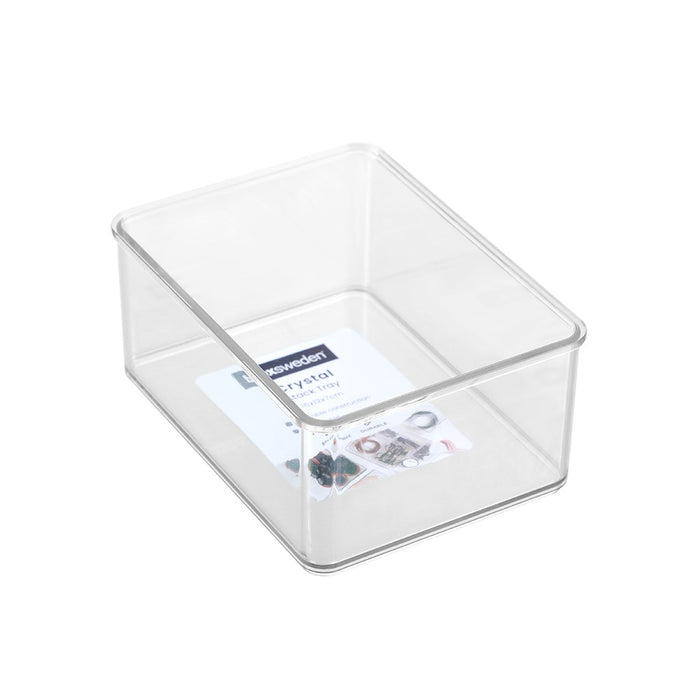 Boxsweden Boxsweden Crystal Stack Tray 16X12X7Cm