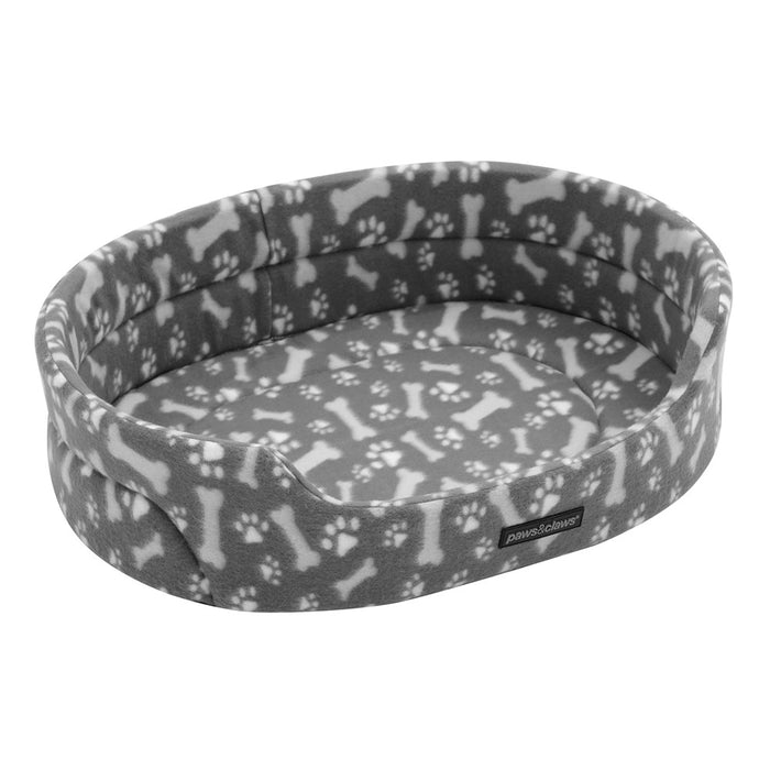 Paws & Claws PET BED & BLANKET 10PC SET BED 41X27X11 - 62X47X16CM BLANKET 70X70CM