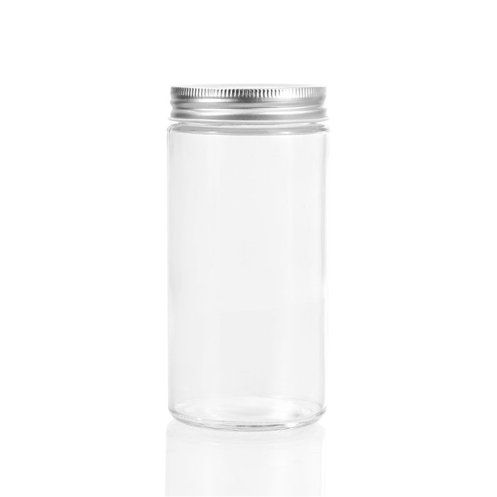 Lemon & Lime CAPRI GLASS PRESERVE JAR 500ML 6PK SILVER LID