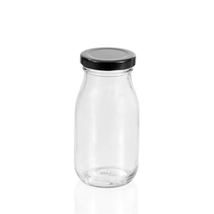 Lemon & Lime GLASS MILK BOTTLE 200ML