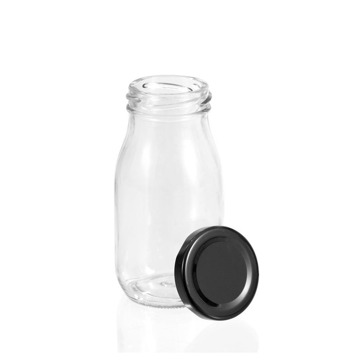 Lemon & Lime GLASS MILK BOTTLE 200ML