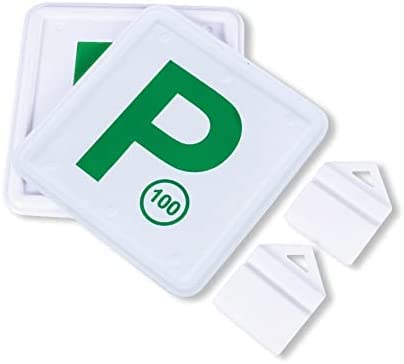 Plate P NSW Green Clip On 2pk