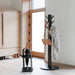 NSIMG-SHA256:02dc81a9613bcfe36c409991bcc677d1b1870fc1dff68ad95755605ef644fe25 · Isalbi Umbra Bellwood Umbrella Stand Black & Walnut