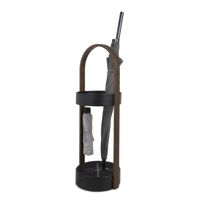 NSIMG-SHA256:09e933875c3ebbac387cd0e52bdb6b64c4bc4beca4b714cdd6f834ab6c30f09b · Isalbi Umbra Bellwood Umbrella Stand Black & Walnut