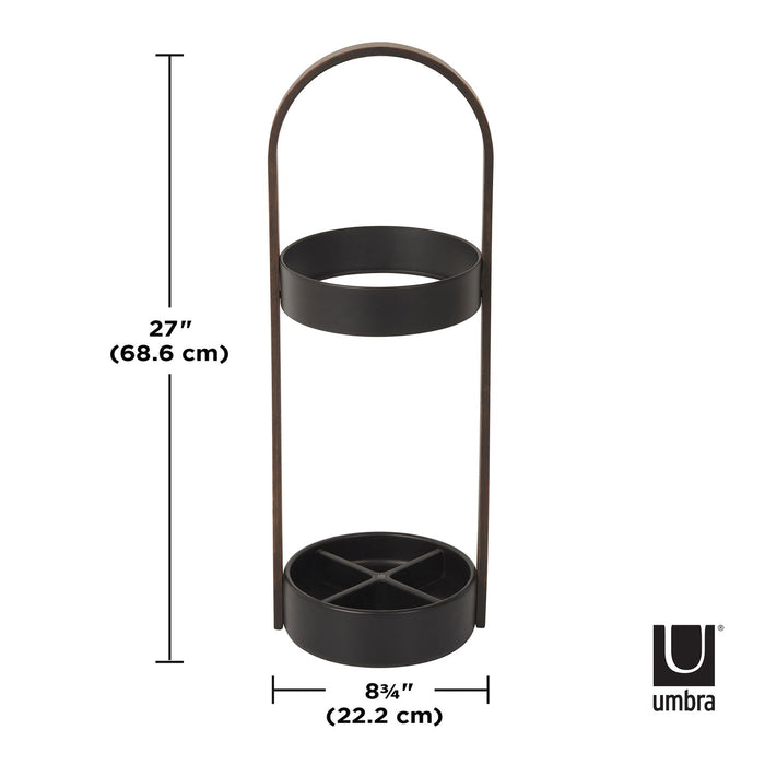 NSIMG-SHA256:2fcfba2405797758974d364da43b613a1a1dea7bf6629ef2eaf5fd0d5b18f341 · Isalbi Umbra Bellwood Umbrella Stand Black & Walnut
