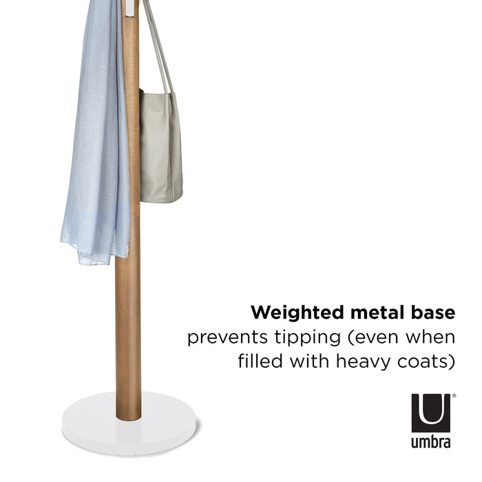 NSIMG-SHA256:20ca7aea31bd9a6160595a9a26343188b47496203f6df4f92defda2955931ec8 · Isalbi Umbra Flapper Coat Rack White