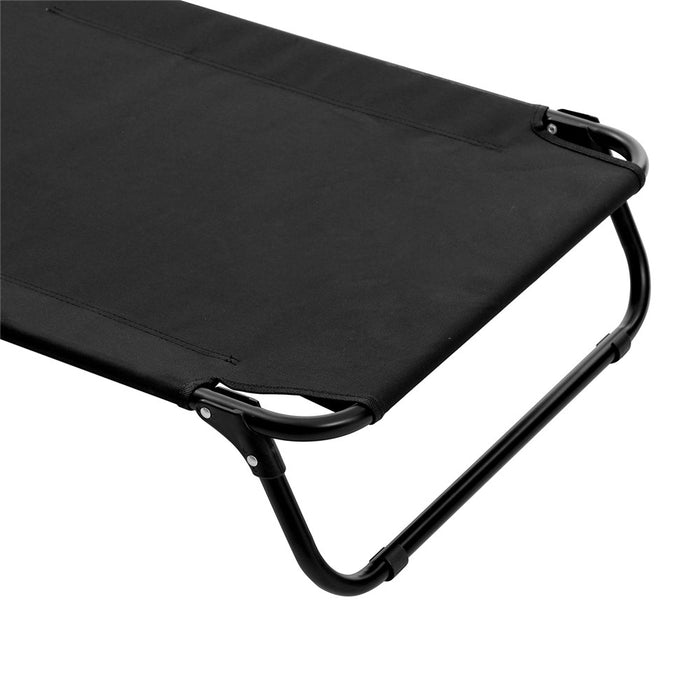 Paws & Claws FOLDABLE ELEVATED PET BED MED 80X55X18CM