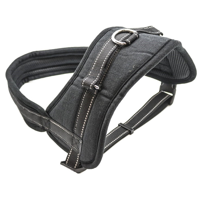 Paws & Claws STRONG PET HARNESS LGE 70-90CM BLACK