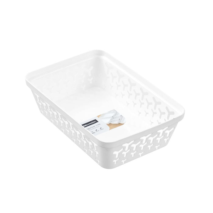 Boxsweden Boxsweden Star Organiser Tray 23.5X16X6.5Cm White