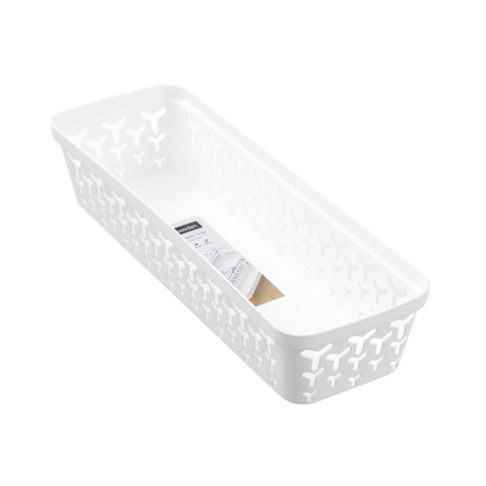 Boxsweden Boxsweden Star Organiser Tray 33X11X6.5Cm White